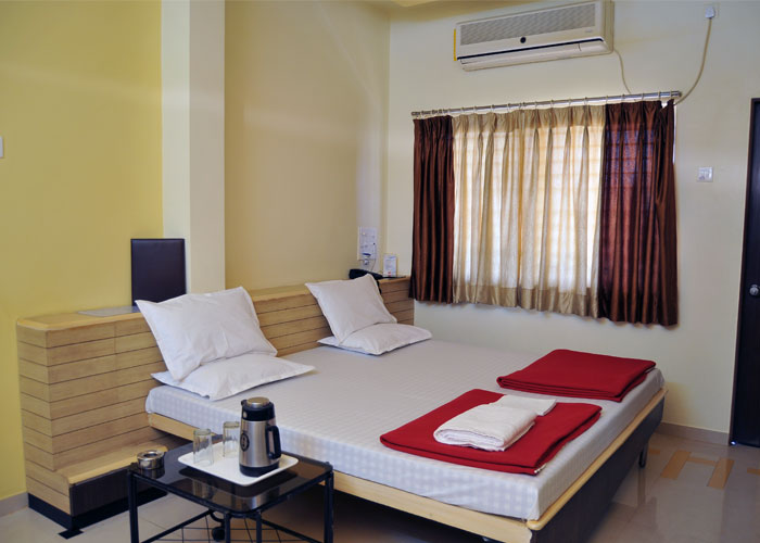 Accommodation in Ajanta Caves